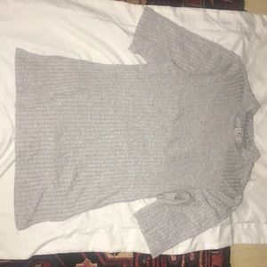 High neck professional short sleeve shirt